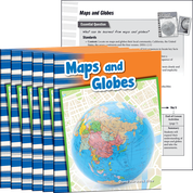 Maps and Globes 6-Pack for California