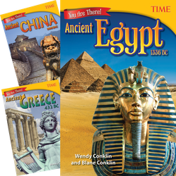 TIME<sup>®</sup>: You Are There! Ancient Times: 3-Book Set