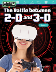 STEM: The Battle between 2-D and 3-D: Shapes ebook