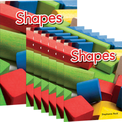 LLL: Shapes: Shapes 6-Pack with Lap Book