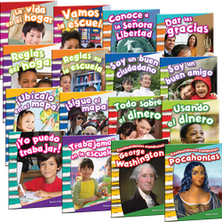 Primary Source Readers Content and Literacy: Kindergarten  Add-on Pack (Spanish)