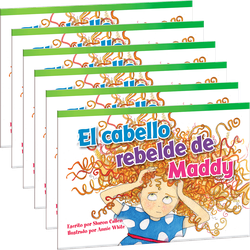 El cabello rebelde de Maddy Guided Reading 6-Pack
