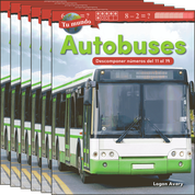 Tu mundo: Autobuses: Descomponer números del 11 al 19 6-Pack