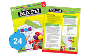 180 Days of Math for Kindergarten 24-Book Set