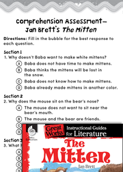 The Mitten Comprehension Assessment