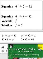 Leveled Texts: Division Equations-Equation Writing