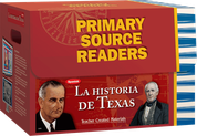 Primary Source Readers: La historia de Texas (Texas History) Kit (Spanish Version)