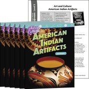 Art and Culture: American Indian Artifacts: 2-D Shapes Guided Reading 6-Pack