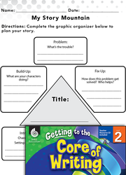 Writing Lesson: Organizing a Story! Level 2