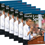 Communicate!: World Leaders Speak 6-Pack