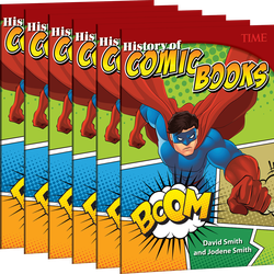 History of Comic Books Guided Reading 6-Pack
