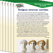 Historias no contadas: las artes: Antiguas estatuas coloridas 6-Pack