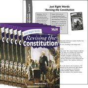 Just Right Words: Revising the Constitution Guided Reading 6-Pack