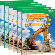 Excavar: Una obra de construcción (Big Digs: Construction Site) 6-Pack