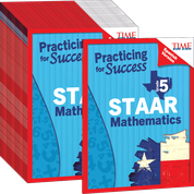 TIME For Kids: Practicing for Success: STAAR Mathematics: Grade 5 25-Pack (Spanish)