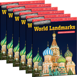 Engineering Marvels: World Landmarks: Addition and Subtraction 6-Pack