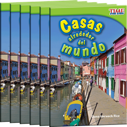 Casas alrededor del mundo Guided Reading 6-Pack