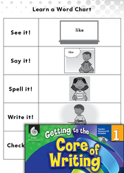 Writing Lesson: Using High Frequency Words Level 1