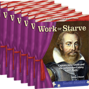 Work or Starve: Captain John Smith and the Jamestown Colony 6-Pack with Audio