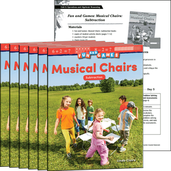 Fun and Games: Musical Chairs: Subtraction 6-Pack