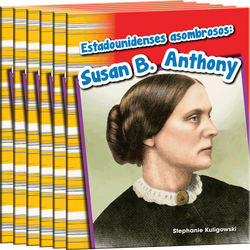 Estadounidenses asombrosos: Susan B. Anthony Guided Reading 6-Pack