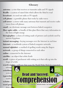 Glossary Passages and Questions: Read & Succeed Comprehension Level 4