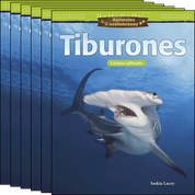 Animales asombrosos: Tiburones: Conteo salteado Guided Reading 6-Pack