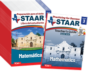 Practicing for Success: STAAR Mathematics Grade 3 25-Pack (Spanish Version)