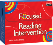 Focused Reading Intervention: Texas Edition (Spanish): Level 1 Kit