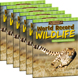 Amazing Animals: World Record Wildlife: Adding and Subtracting Fractions 6-Pack