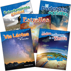 Earth and Space Science Grade 5 Spanish: 5-Book Set