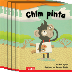 Chim pinta (Chimp Paints) Guided Reading 6-Pack
