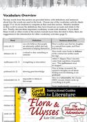 Flora & Ulysses: The Illuminated Adventure Vocabulary Activities