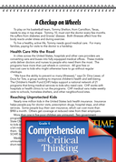 Test Prep Level 6: A Checkup on Wheels Comprehension and Critical Thinking