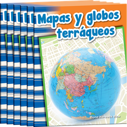 Mapas y globos terraqueos 6-Pack for California