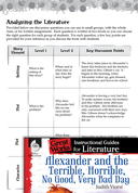 Alexander and the Terrible, Horrible: Leveled Comprehension Questions