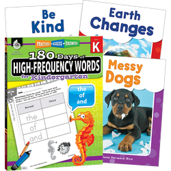 Learn-at-Home: High-Frequency Words Bundle Grade K: 4-Book Set