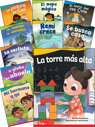 Literary Text 2nd Ed Grade 1 Set 3 Spanish: 10-Book Set
