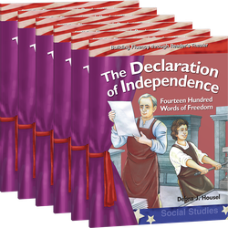 The Declaration of Independence: Fourteen Hundred Words of Freedom 6-Pack with Audio