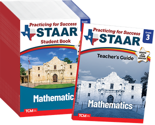 Practicing for Success: STAAR Mathematics Grade 3 25-Pack