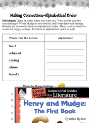 Henry and Mudge: The First Book Making Cross-Curricular Connections