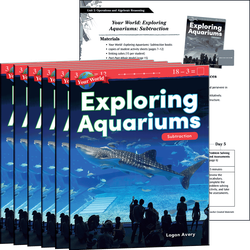 Your World: Exploring Aquariums: Subtraction 6-Pack