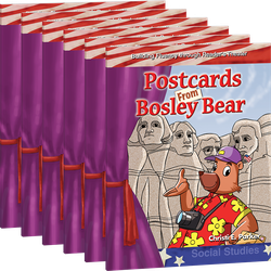 RT My Country: Postcards from Bosley the Bear  6-Pack with Audio