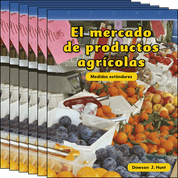 El mercado de productos agrícolas Guided Reading 6-Pack