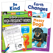 Learn-at-Home: High-Frequency Words Bundle Grade K: 4-Book Set