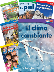 TIME FOR KIDS<sup>®</sup> Informational Text Grade K Readers Set 3 10-Book Spanish Set
