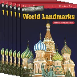 Engineering Marvels: World Landmarks: Addition and Subtraction Guided Reading 6-Pack