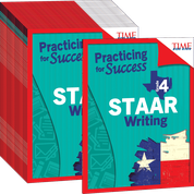 TIME For Kids: Practicing for Success: STAAR Writing: Grade 4 25-Pack