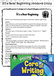 Writing Lesson: Great Beginnings Level 4