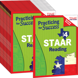 TIME For Kids: Practicing for Success: STAAR Reading: Grade 4 25-Pack (Spanish)